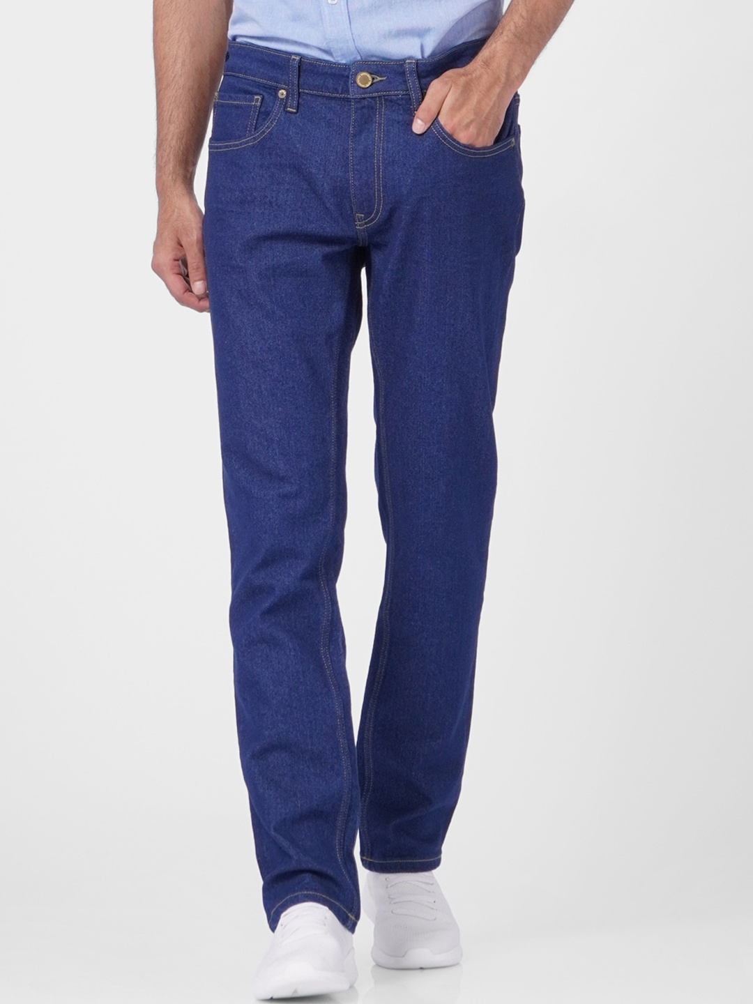 

Jack & Jones Men Blue Mid-Rise Jeans