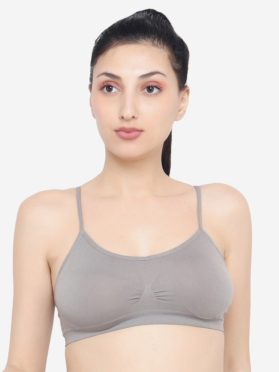 

XOXO Design Grey Sports Bra