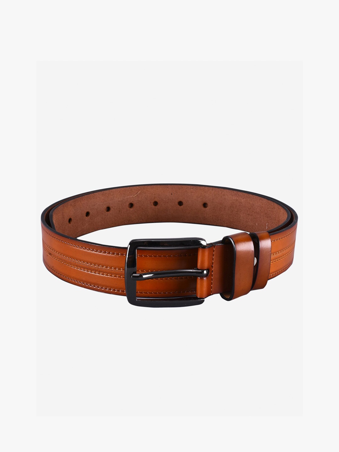 

BuckleUp Men Tan Leather Belt