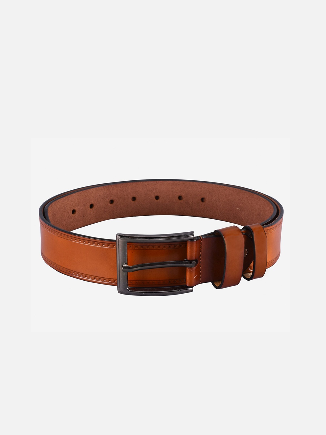 

BuckleUp Men Tan Brown Leather Belt