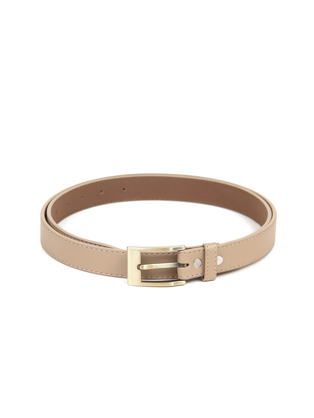 

thickskin Women Beige PU Belt
