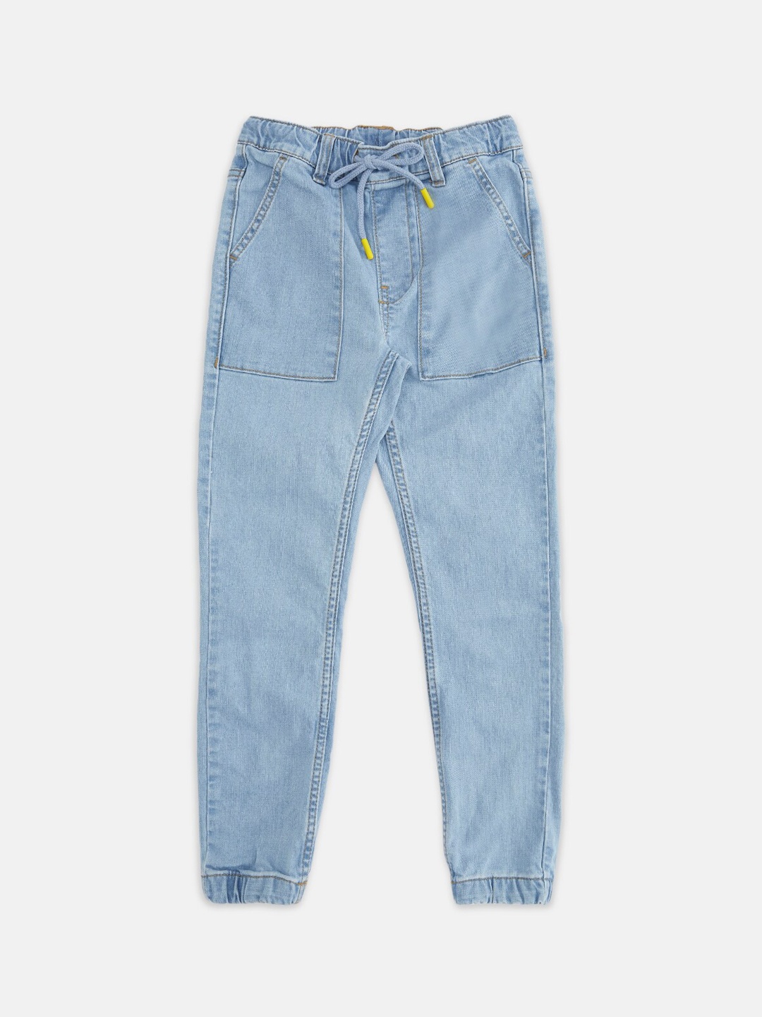 

Pantaloons Junior Boys Blue Tapered Fit Jeans