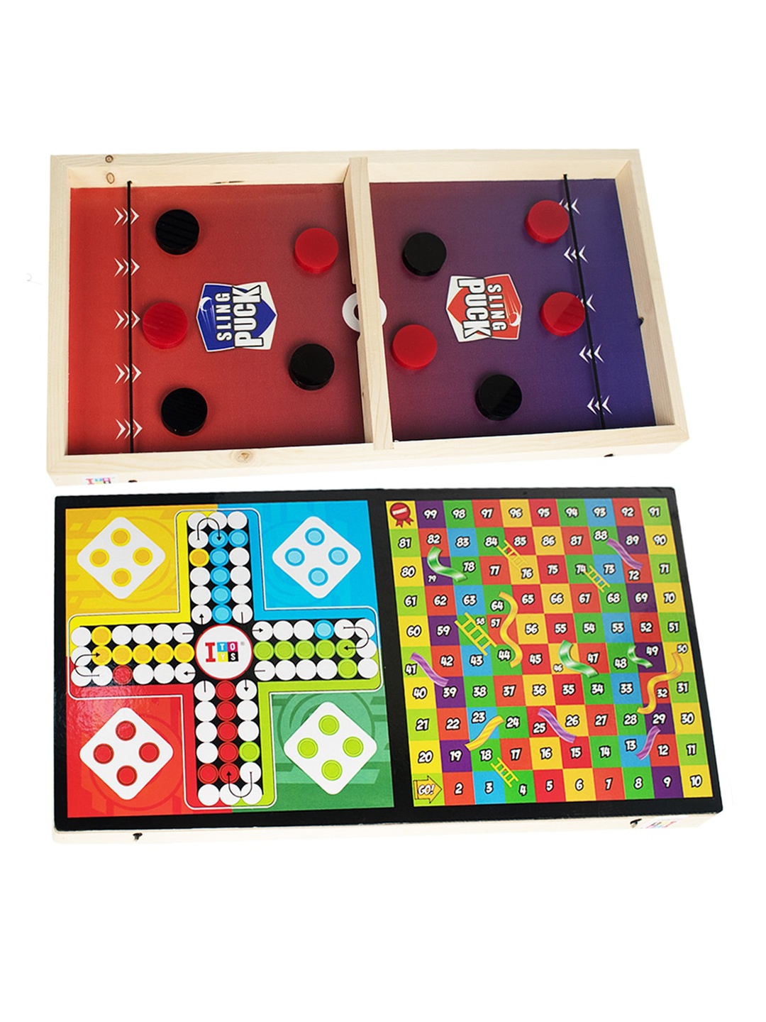 

Wembley Toys Kids Red & Green Printed Game Board