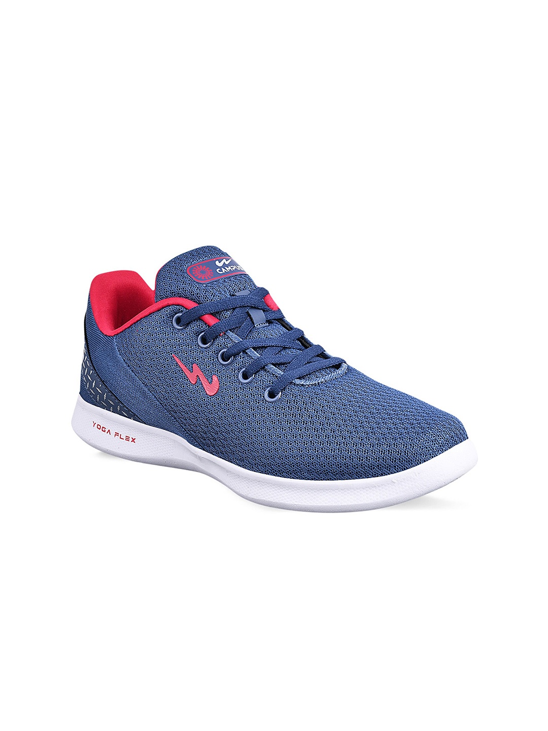 

Campus Women Blue Mesh Regular Running Shoes