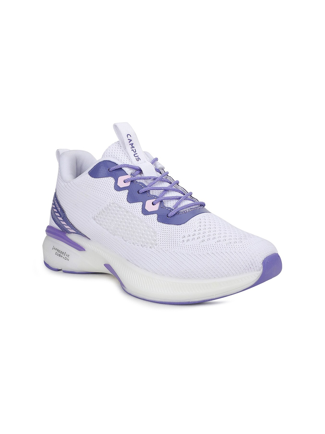 

Campus Women White Mesh Running Shoes