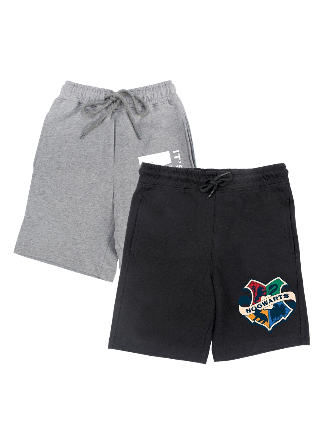 

Harry Potter by Wear Your Mind Boys Pack Of 2 Harry Potter Shorts, Black