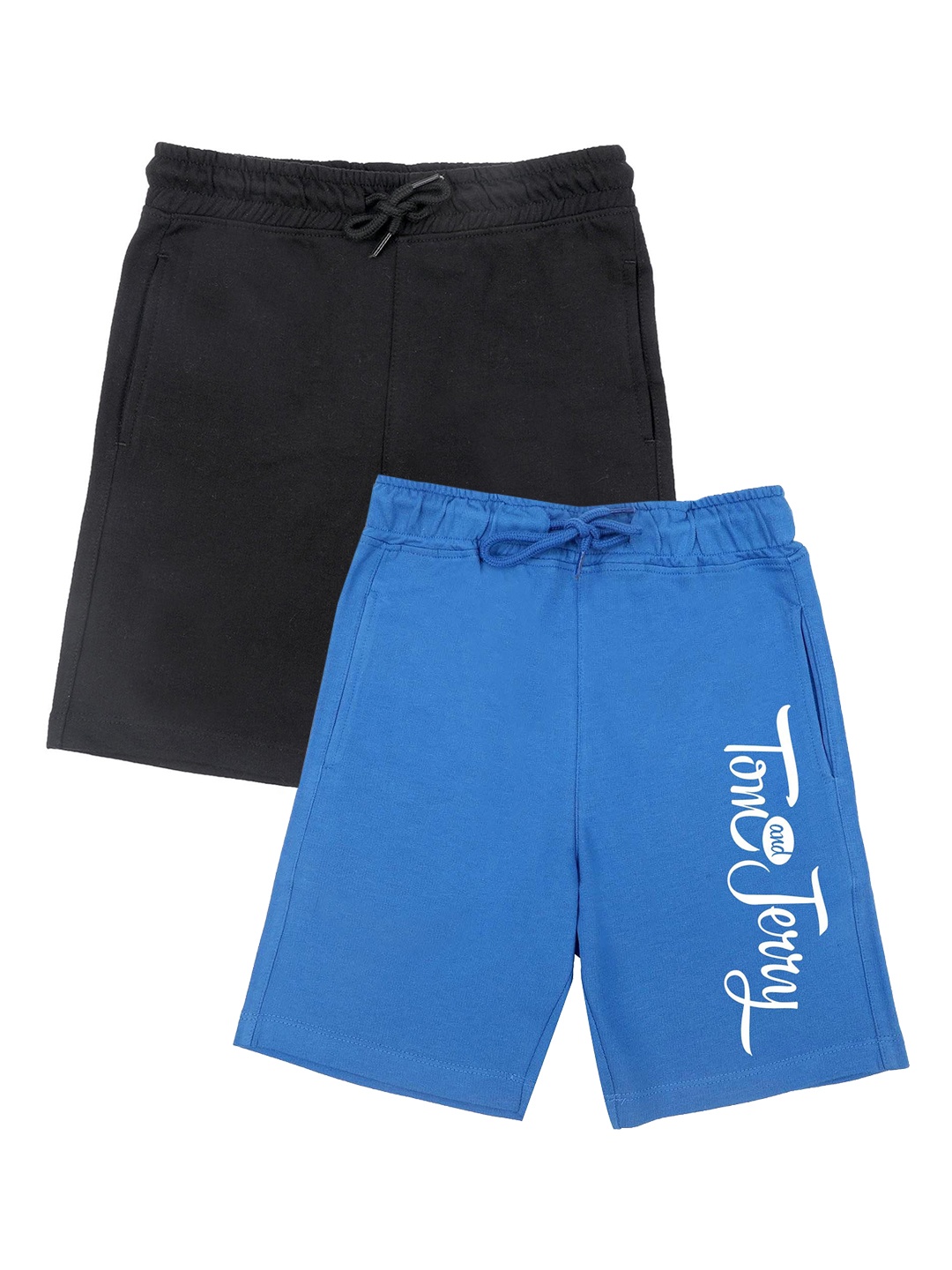 

Tom & Jerry by Wear Your Mind Boys Pack Of 2 Tom & Jerry Shorts, Black