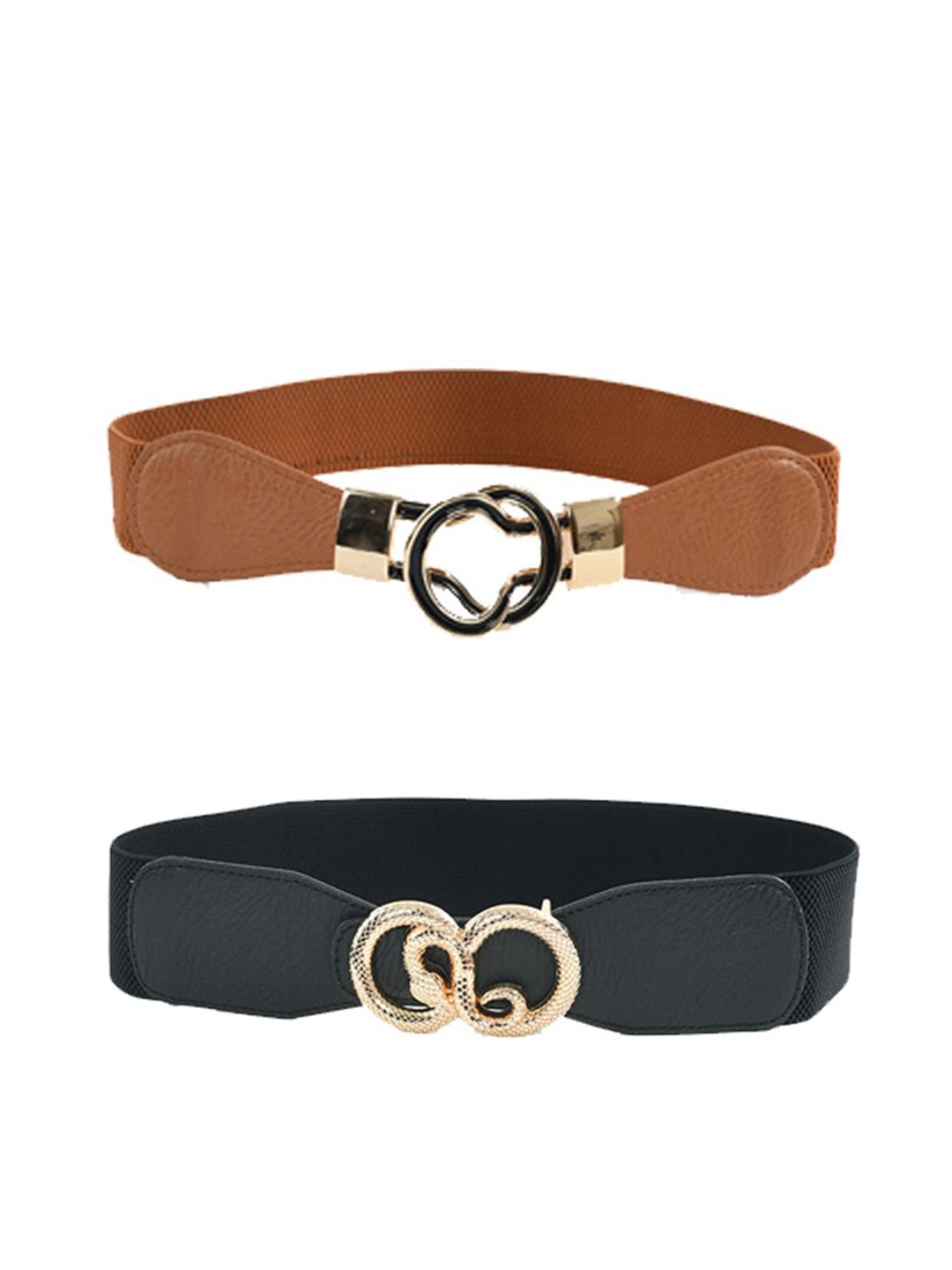 

Kastner Women Pack of 2 Belt, Black