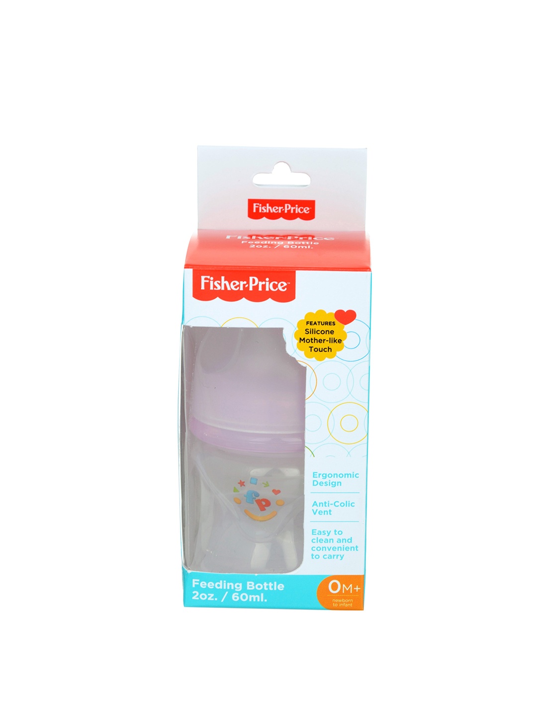 

Fisher-Price Kids Pink Ultra Care Regular Neck Baby Feeding Bottle 60ml