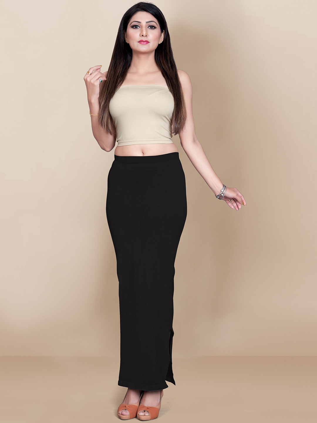 

VAIRAGEE Women Black Solid Shapewear