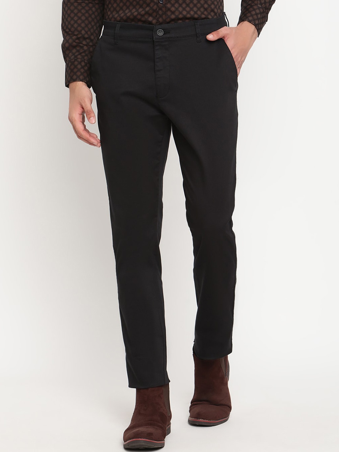 

Cantabil Men Black Original Trousers