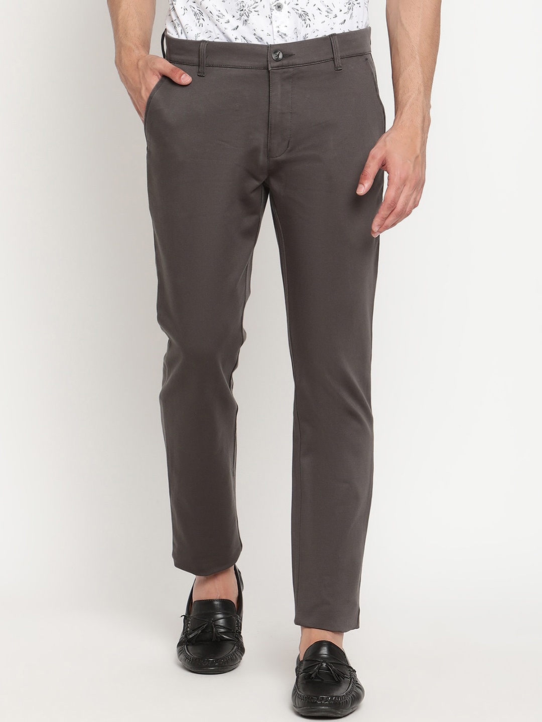 

Cantabil Men Brown Original Trousers