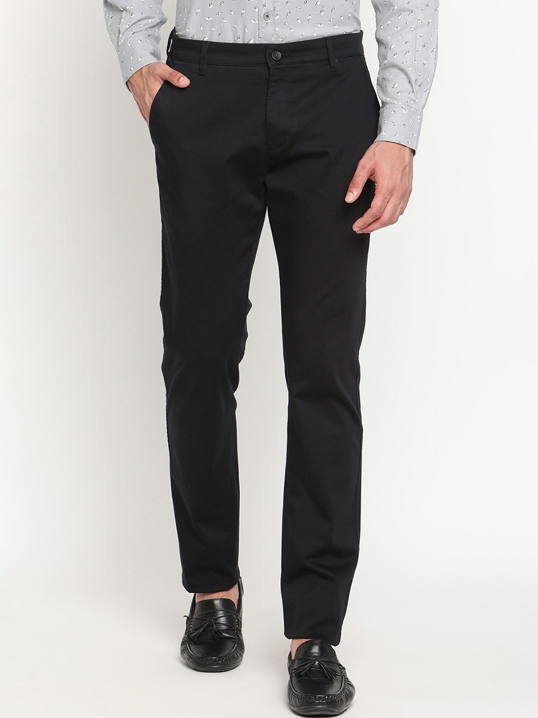 

Cantabil Men Black Original Trousers