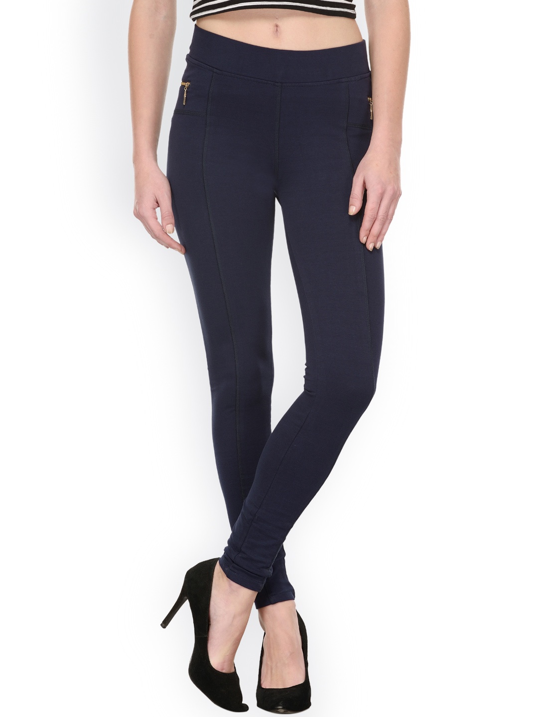 

Westwood Navy Skinny Fit Jeggings, Navy blue