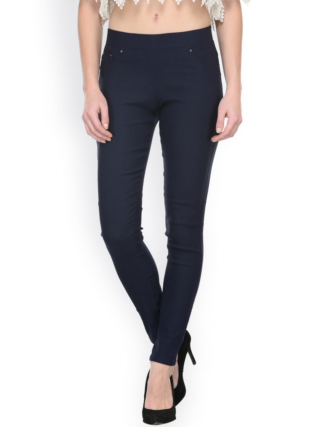 

Westwood Navy Skinny Fit Jeggings, Navy blue