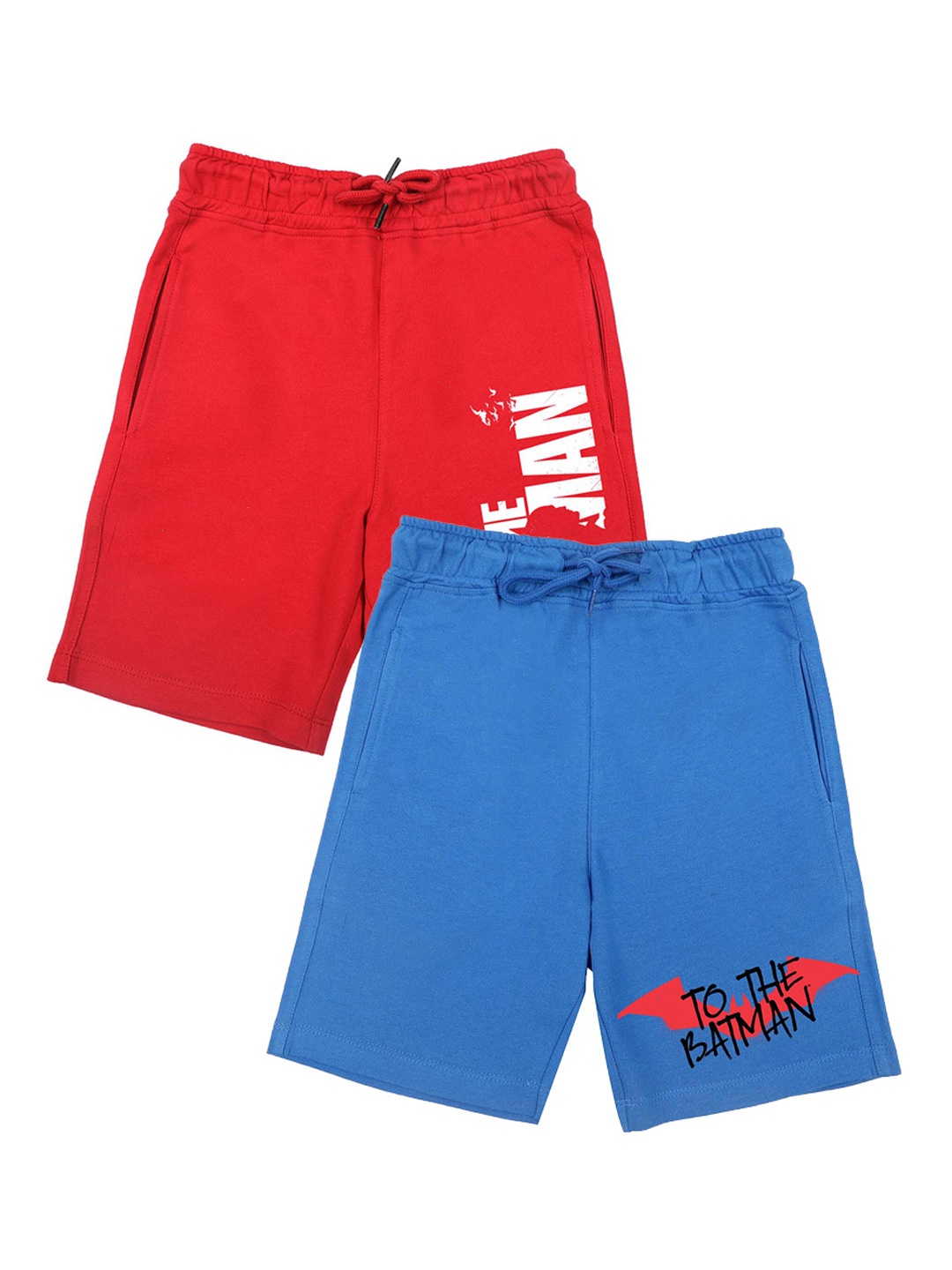DC by Wear Your Mind Boys Blue & Red Set Of 2 Shorts