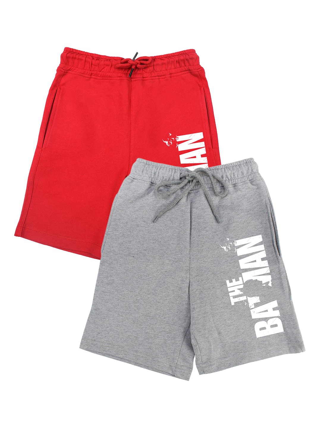 

DC by Wear Your Mind Boys Pack Of 2 Batman Shorts, Grey