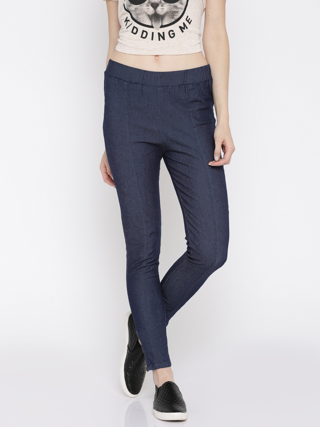 

AND Blue Slim Fit Jeggings