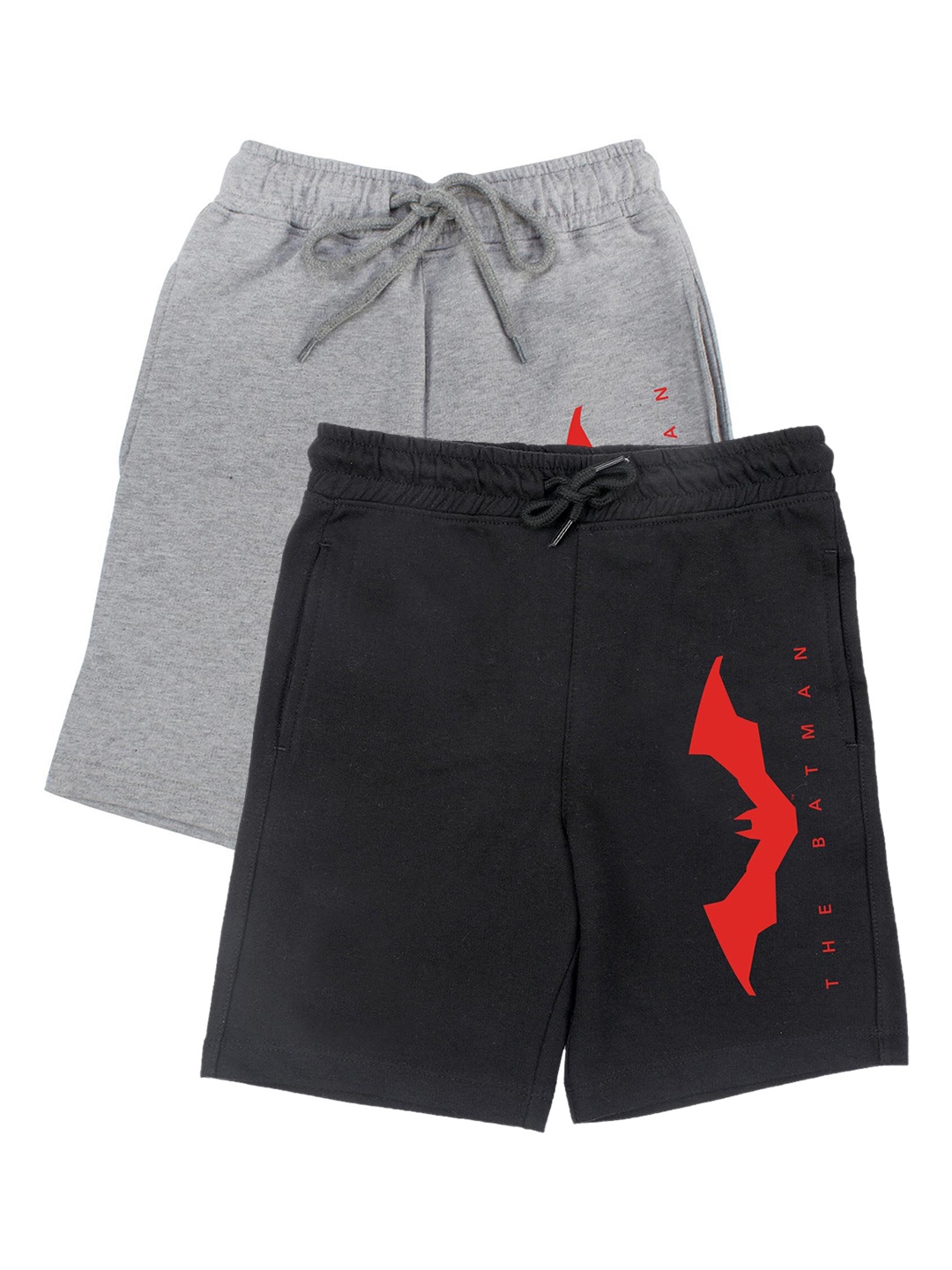 DC by Wear Your Mind Boys 2 Batman Outdoor Shorts, Grey
