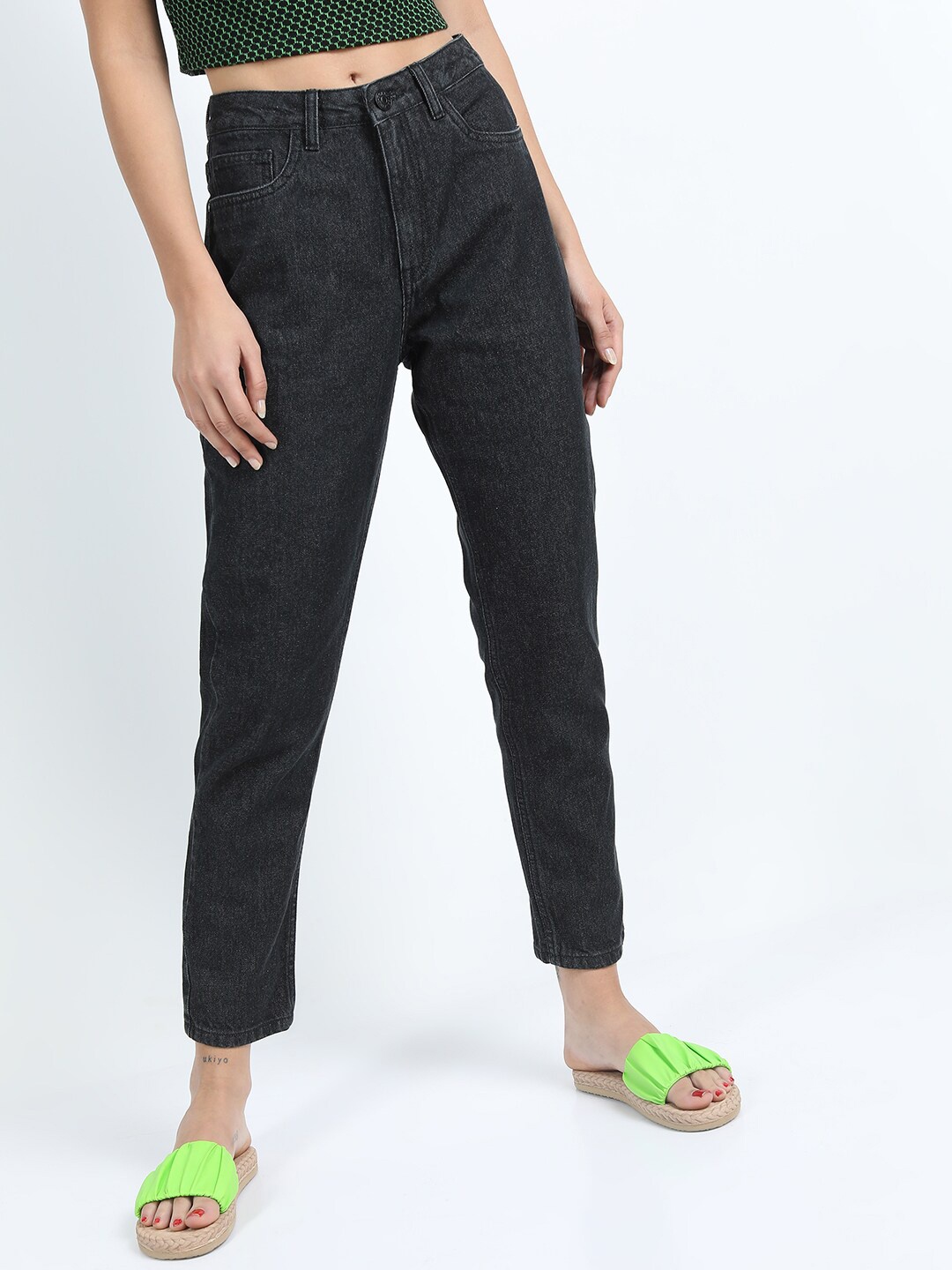

Tokyo Talkies Women Black Slim Fit Jeans