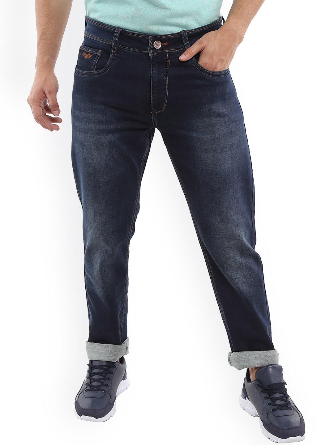 

V-Mart Men Blue Classic Slim Fit Light Fade Jeans