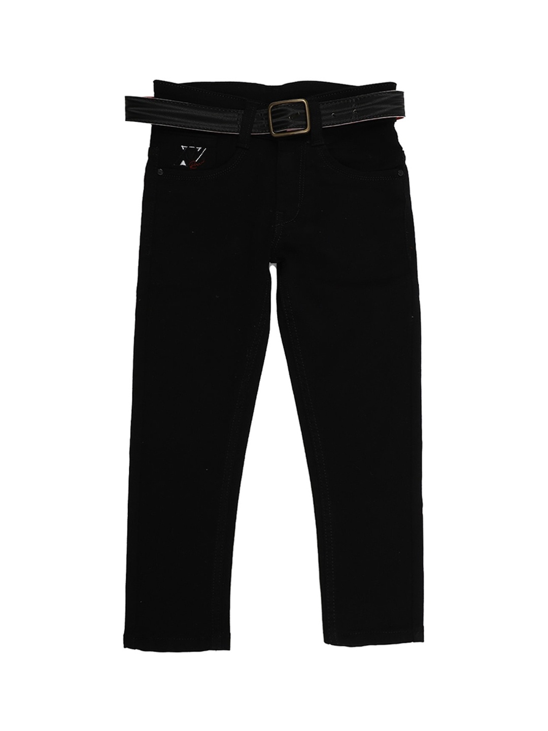 

V-Mart Boys Black Solid Classic Jeans