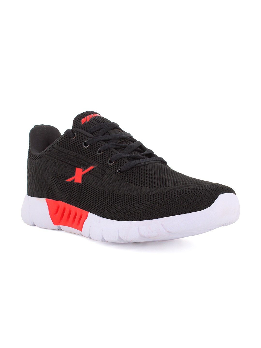 

Sparx Men Black Mesh Running Non-Marking Shoes