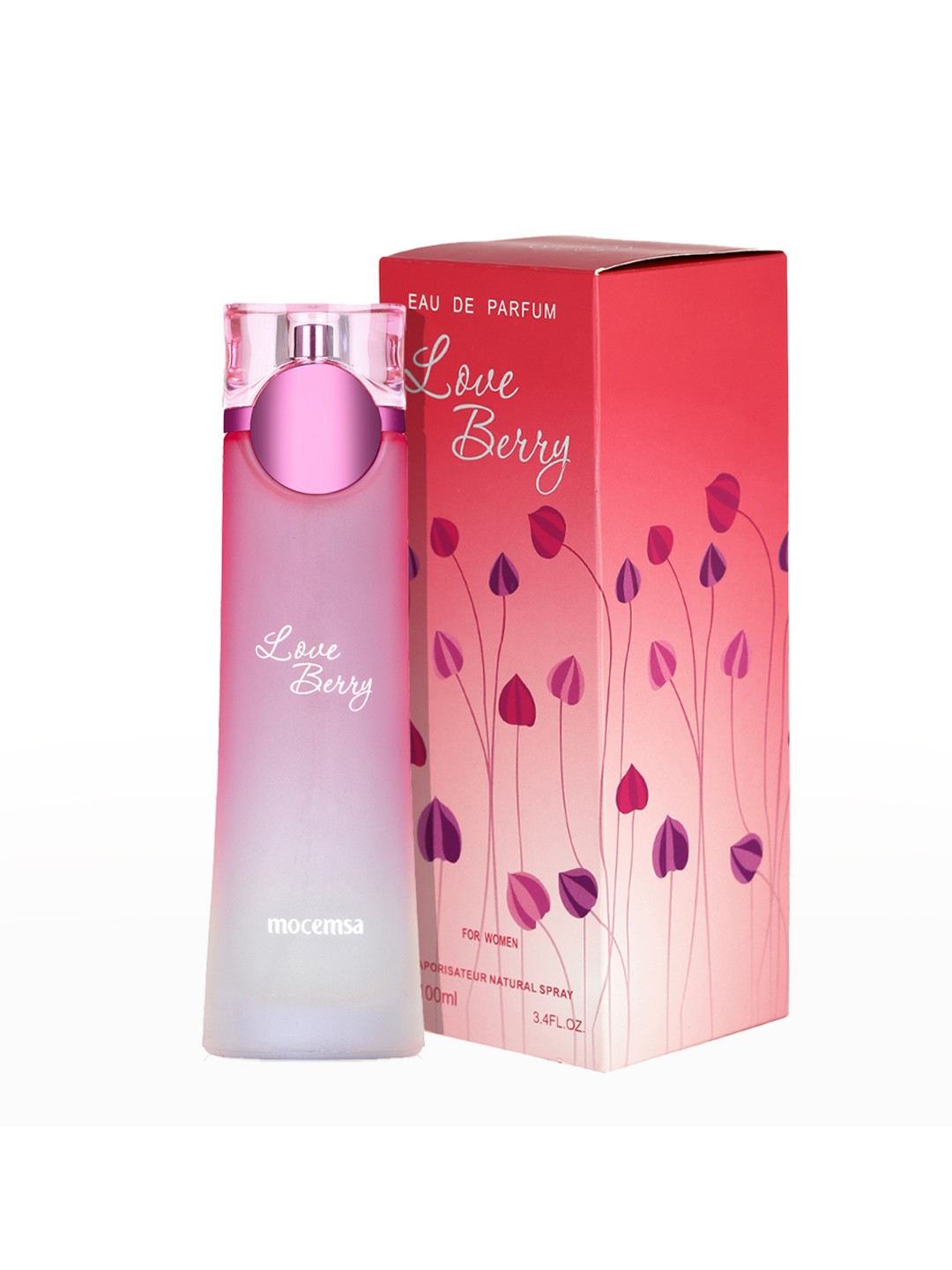 

MOCEMSA Women Love Berry Eau De Parfum - 100ml, Pink
