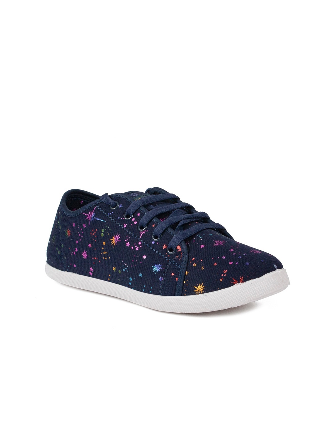 

ASIAN Women Navy Blue Printed Sneakers