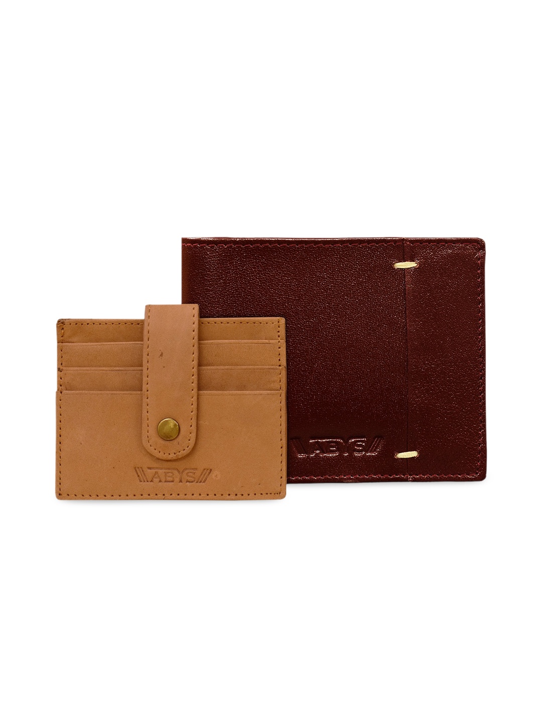 

ABYS Brown Genuine Leather Accessory Gift Set