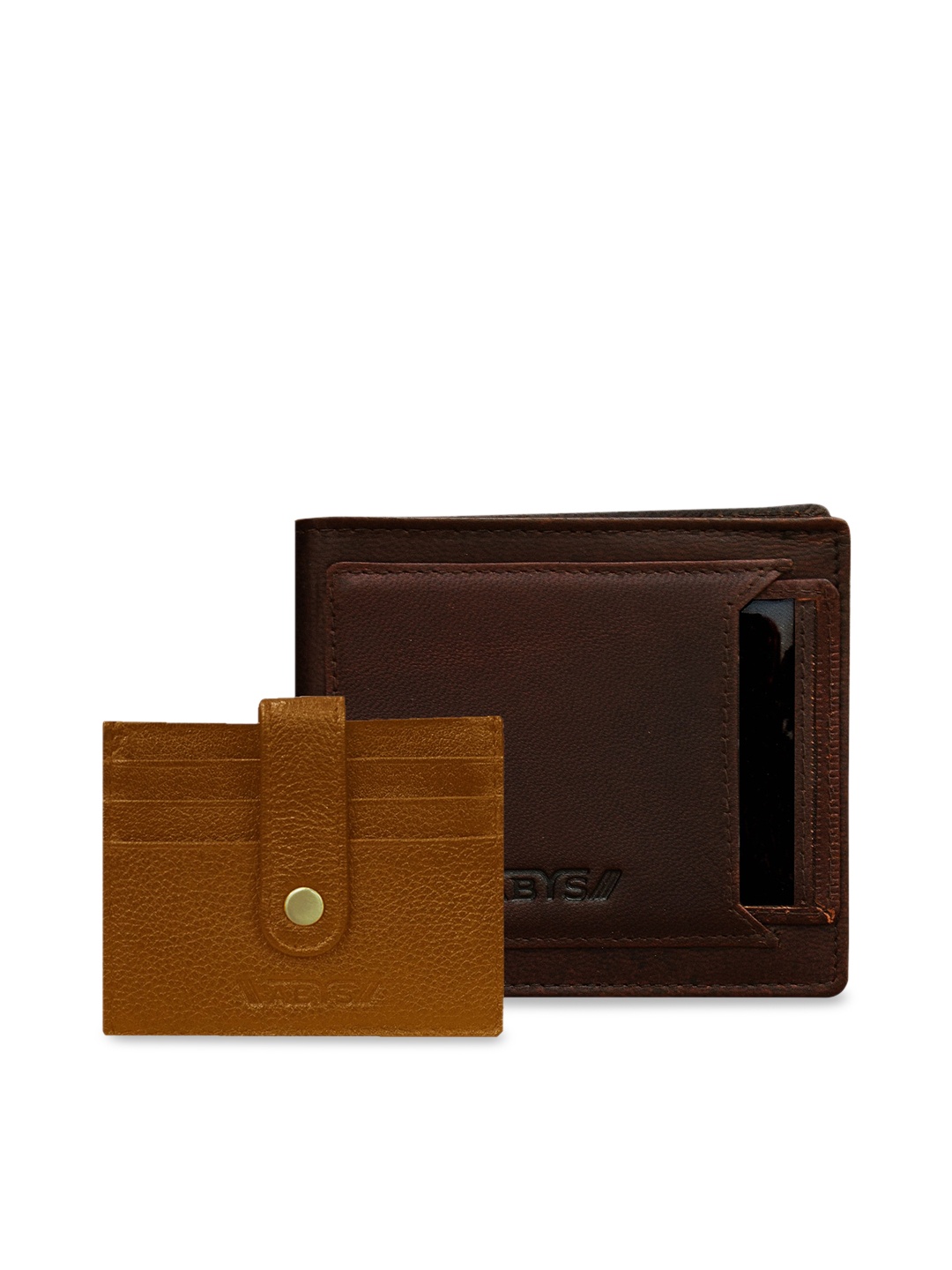 

ABYS Men Set of 2 Brown Accessory Gift Set