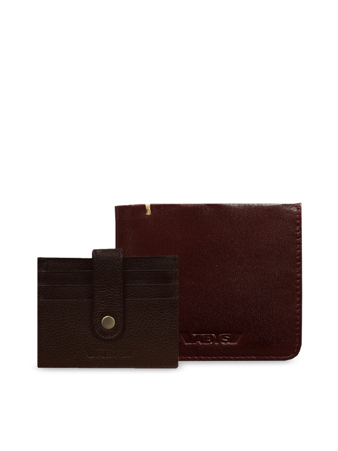 

ABYS Men Brown Solid Genuine Leather Accessory Gift Set