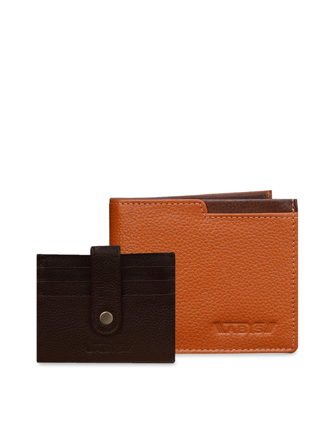 

ABYS Men Set of 2 Tan Accessory Gift Set