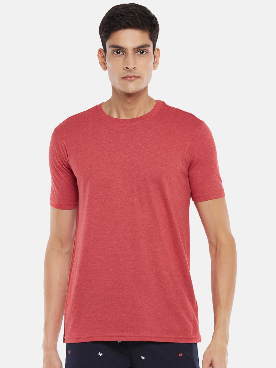 

BYFORD by Pantaloons Men Red T-shirt