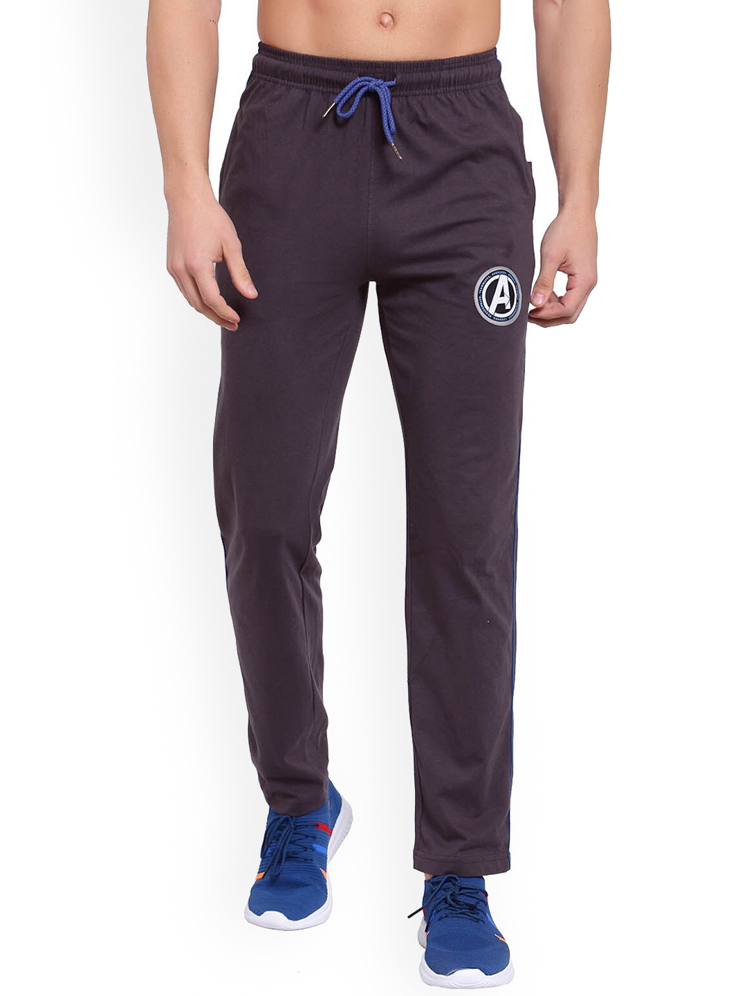 

SPORTO Men Charcoal Grey Avengers Track Pants