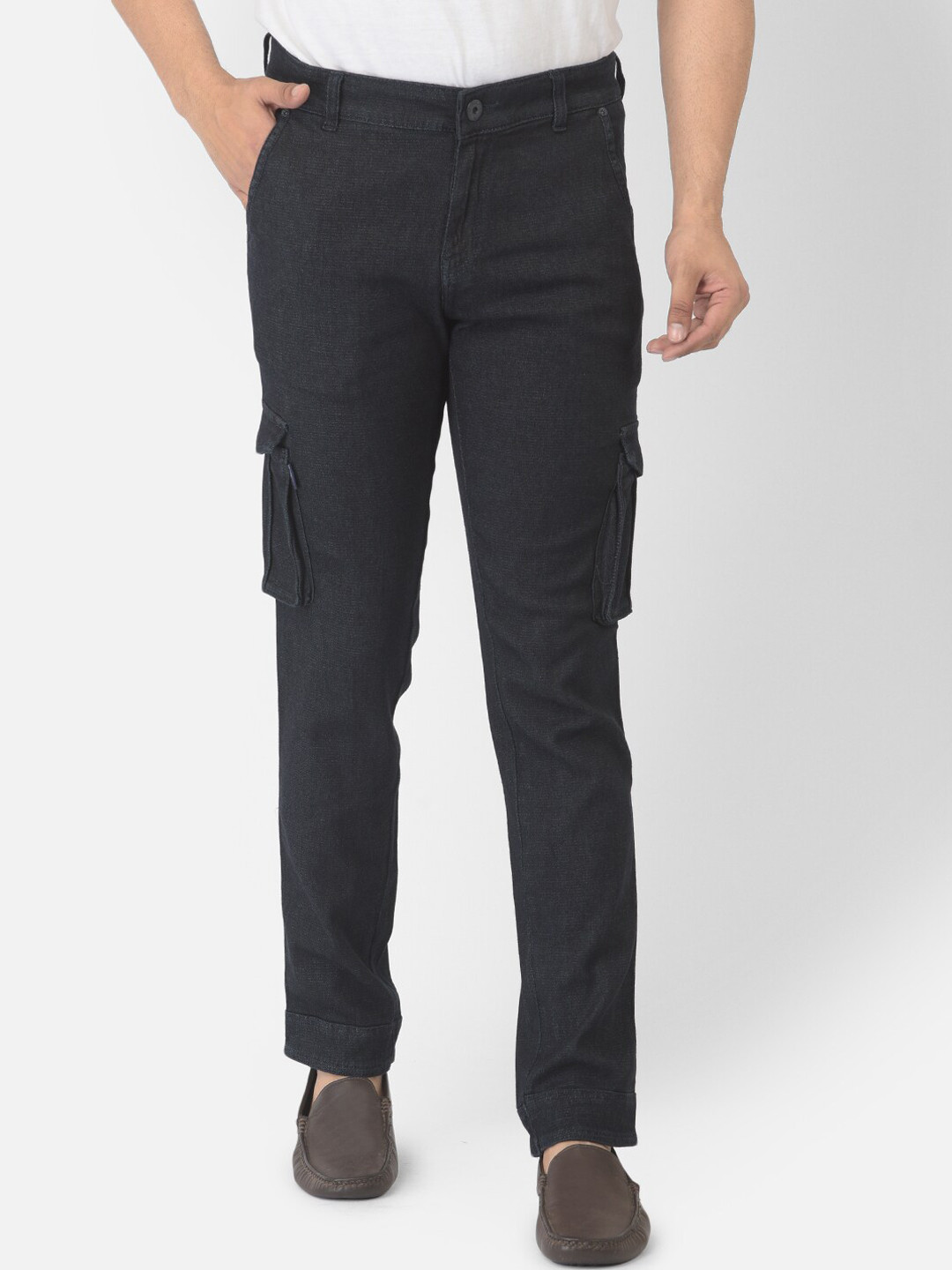 

American Archer Men Blue Smart Jogger Low-Rise Stretchable Jeans