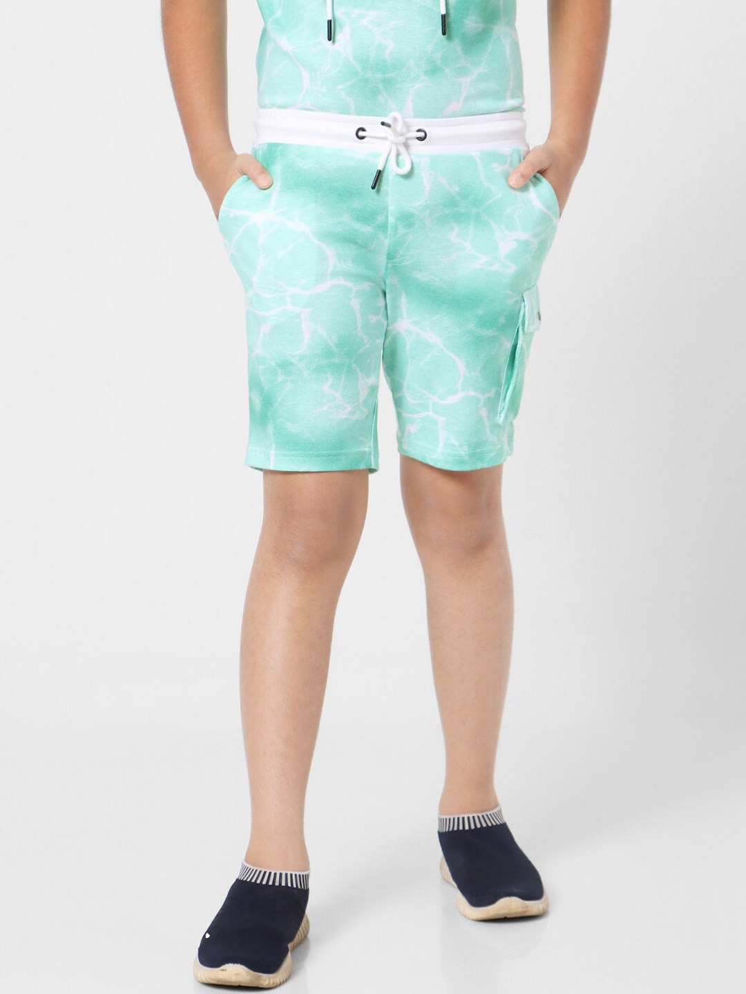 

Jack & Jones Boys Green Shorts