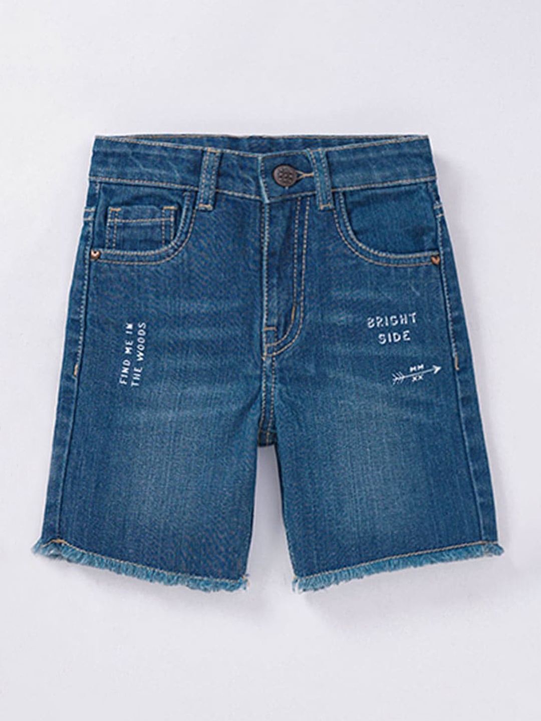 

Ed-a-Mamma Boys Blue Washed Denim Shorts
