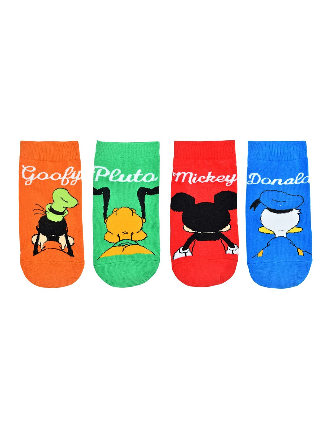 

Balenzia x Disney Women Set of 4 Mickey & Friends Patterned Socks, Multi