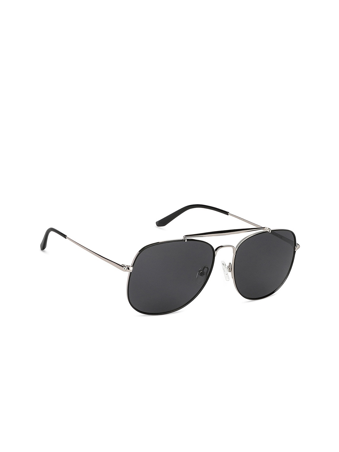 

John Jacobs Unisex Grey Square Sunglasses