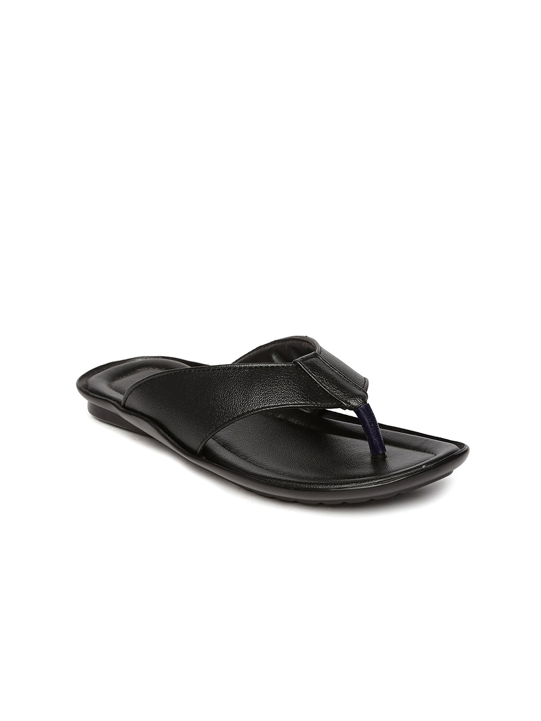 

Paragon Men Black Solid Room Slippers