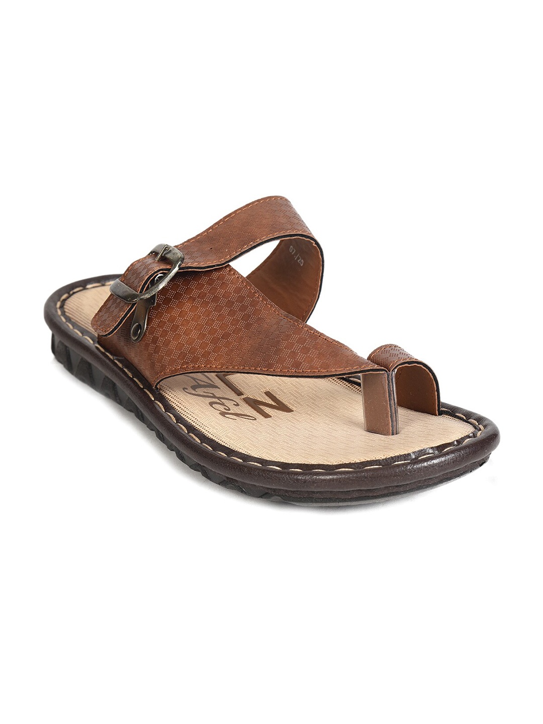 

Ajanta Men Brown Comfort Sandals