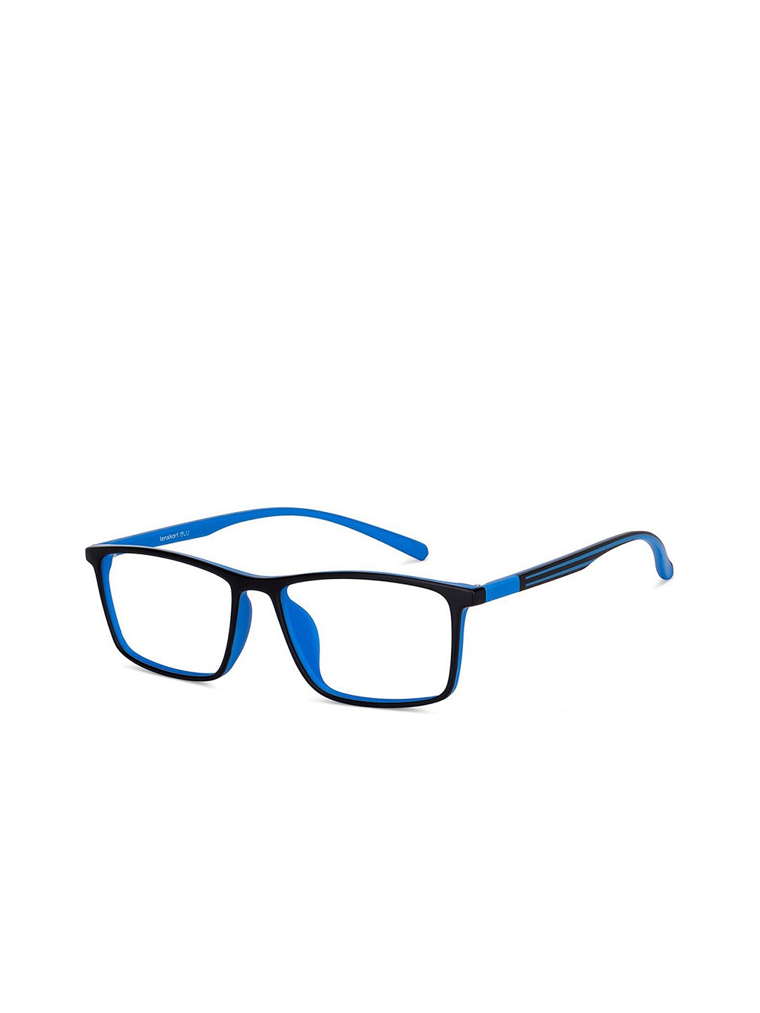 

Lenskart Blu Unisex Zero Power Bluecut & Antiglare Computer Eyeglasses, Transparent