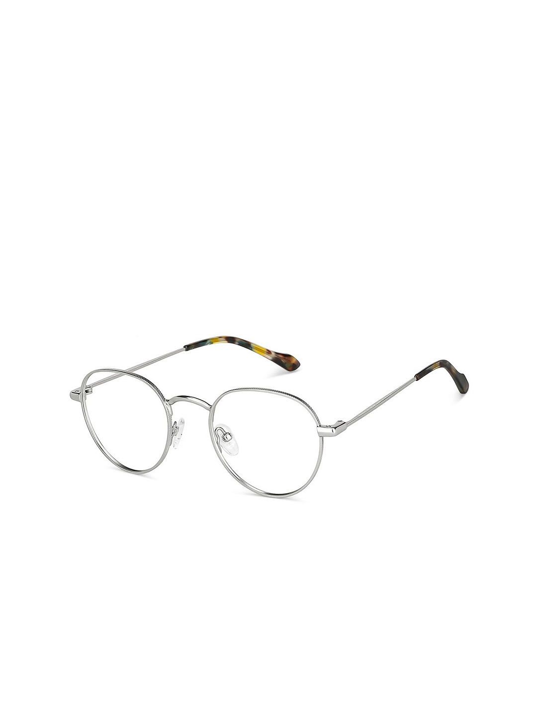 

Lenskart Blu Zero Power Bluecut & Antiglare Full Rim Round Computer Eyeglasses, Transparent