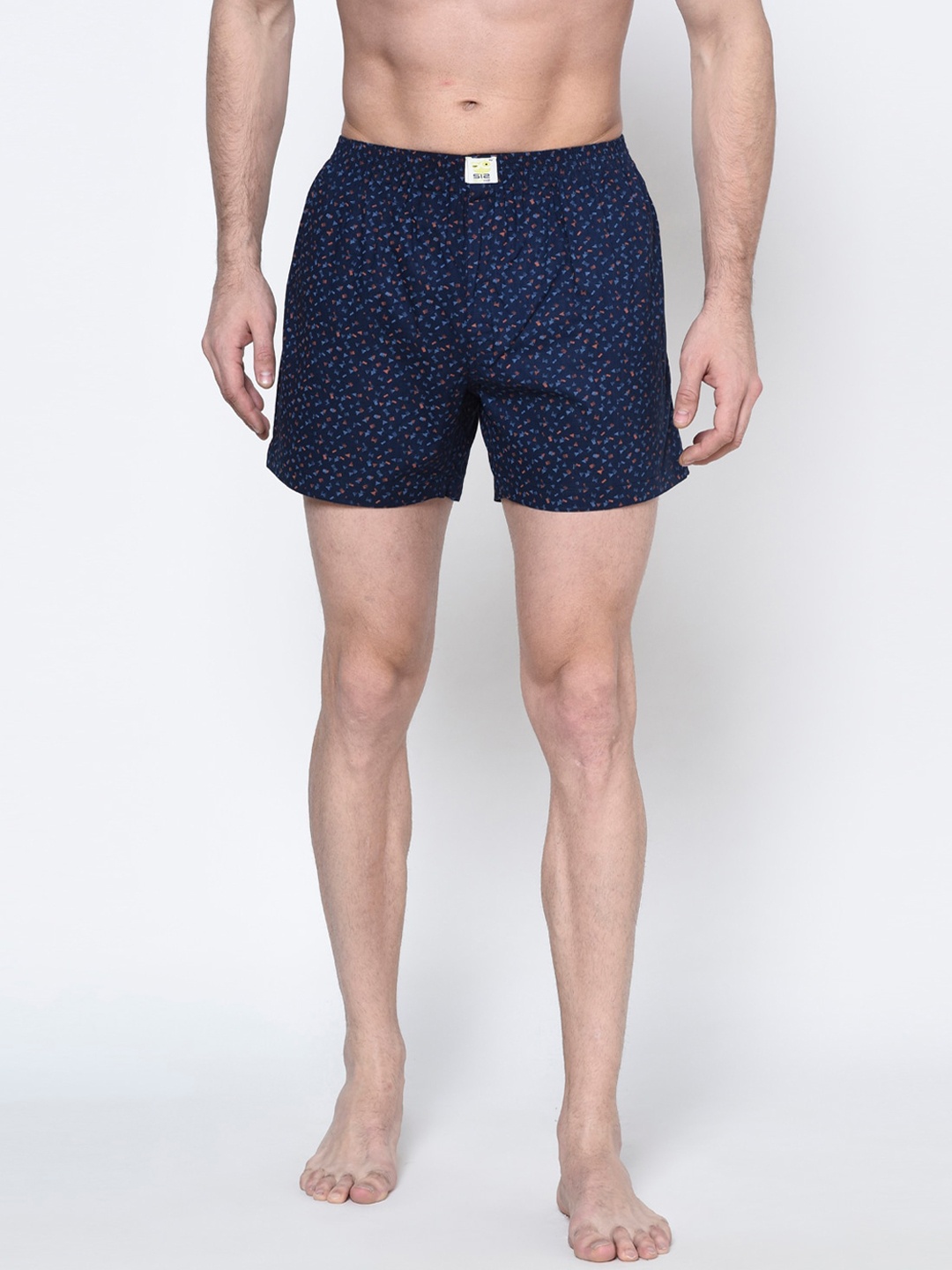 

SI2 SLIP IN 2 Men Navy Blue Printed Boxers - BOXER101-504-112