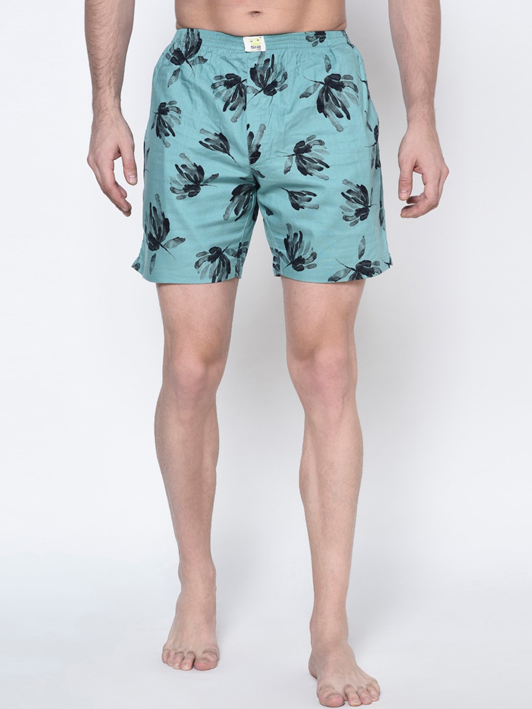 

SI2 SLIP IN 2 Men Green Printed Boxers