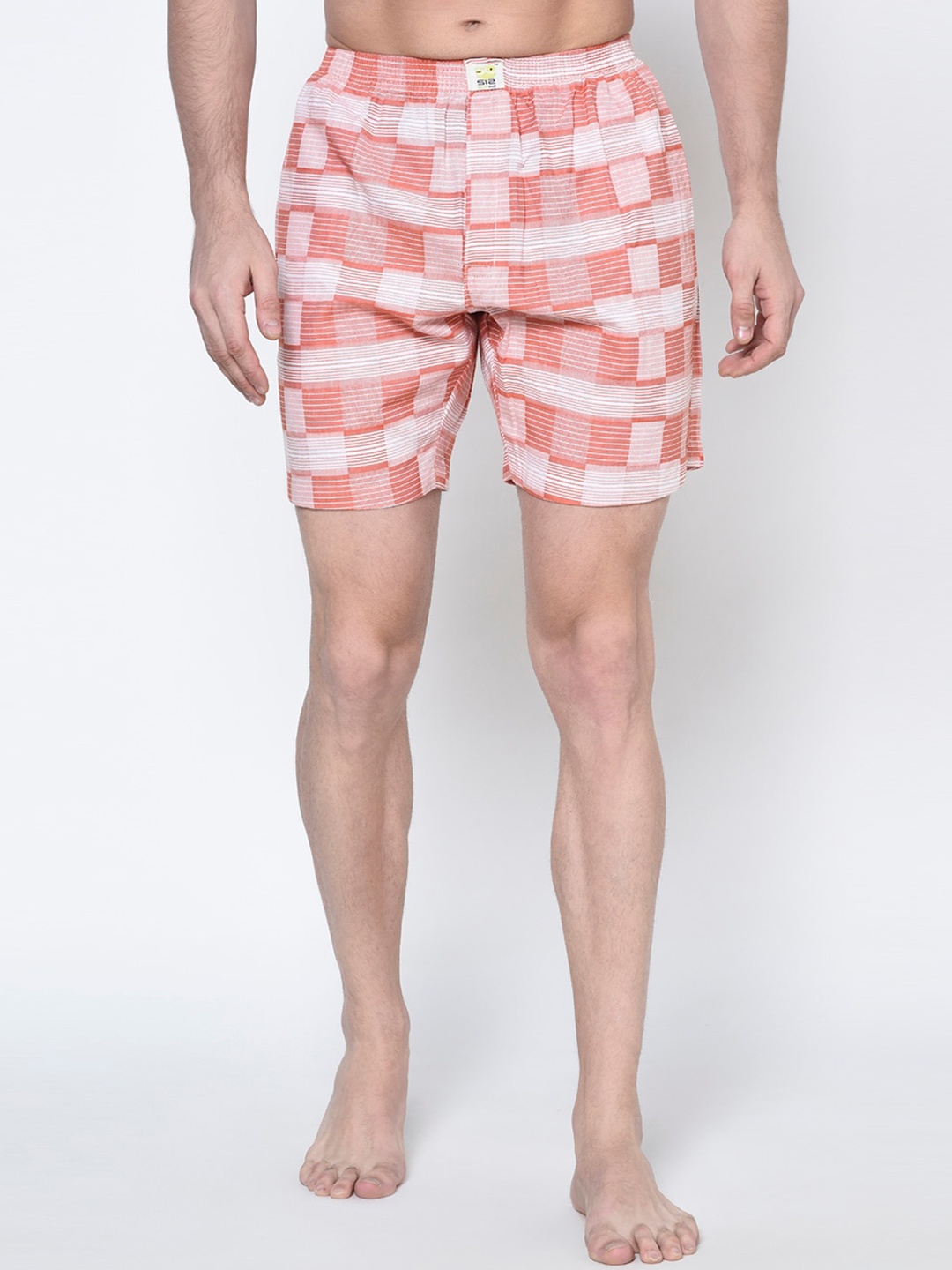 SI2 SLIP IN 2 Men Orange Printed Boxers