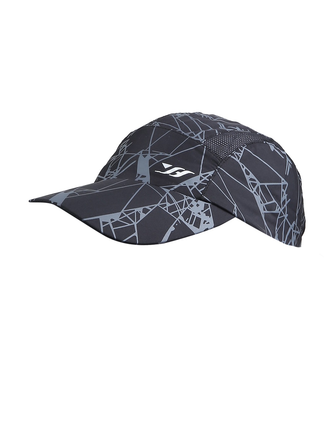 

Bunnywave Unisex Black & Grey Printed Baseball Cap