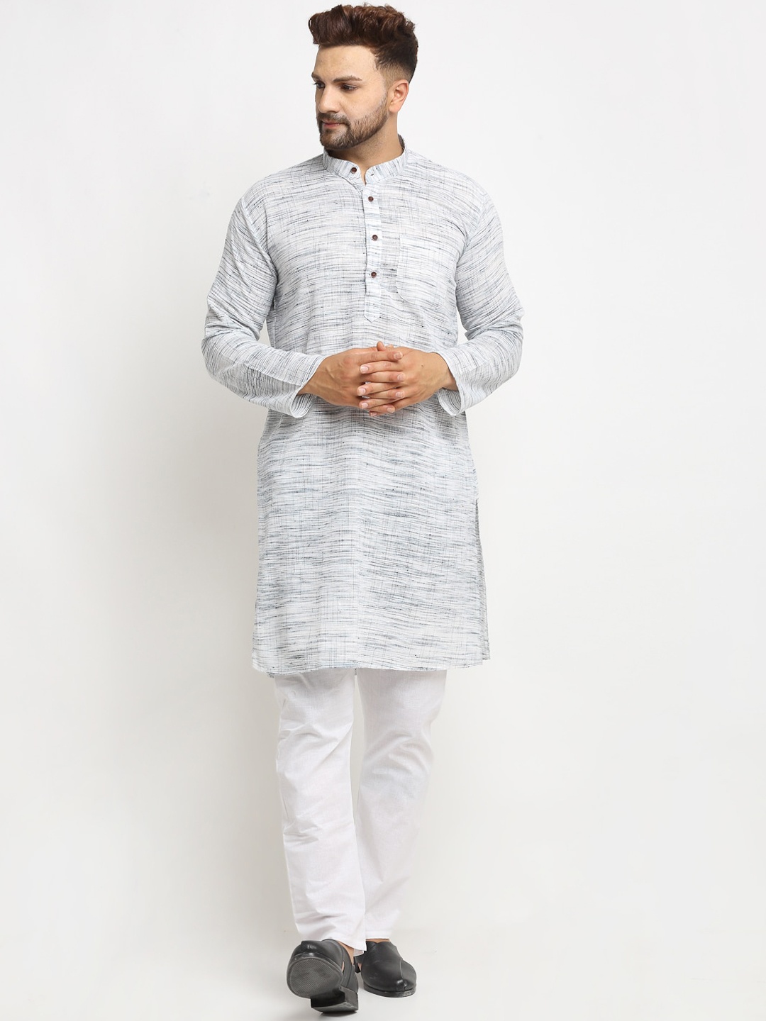 

Armaan Ethnic Men Blue Kurta with Pyjamas