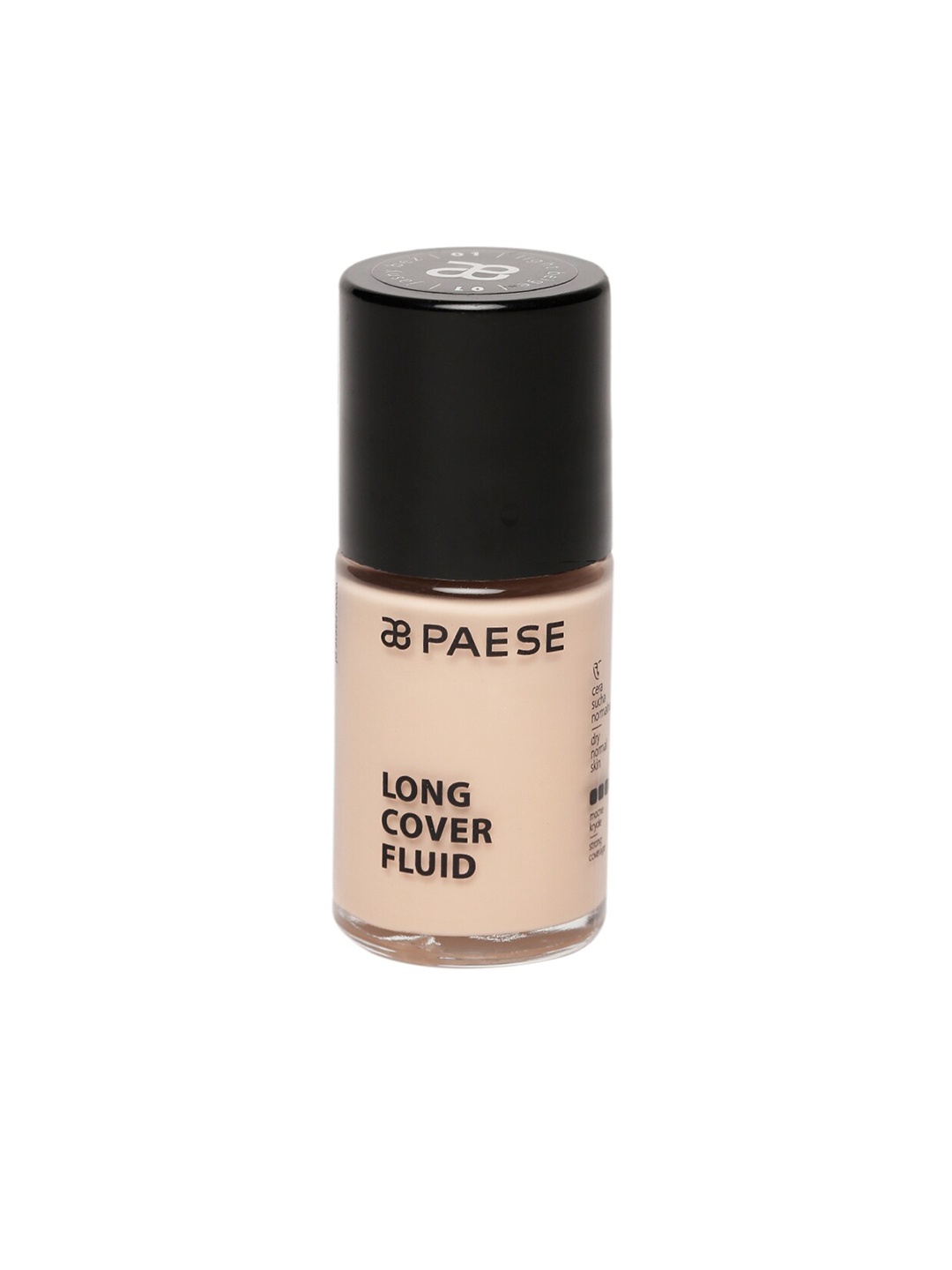 

Paese Cosmetics Long Cover Fluid Liquid Foundation - 01, Beige